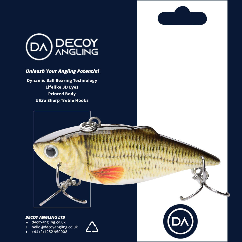Small Rudd Swimbait Sinking Lure (64mm) - 3 Pack - Decoy Angling
