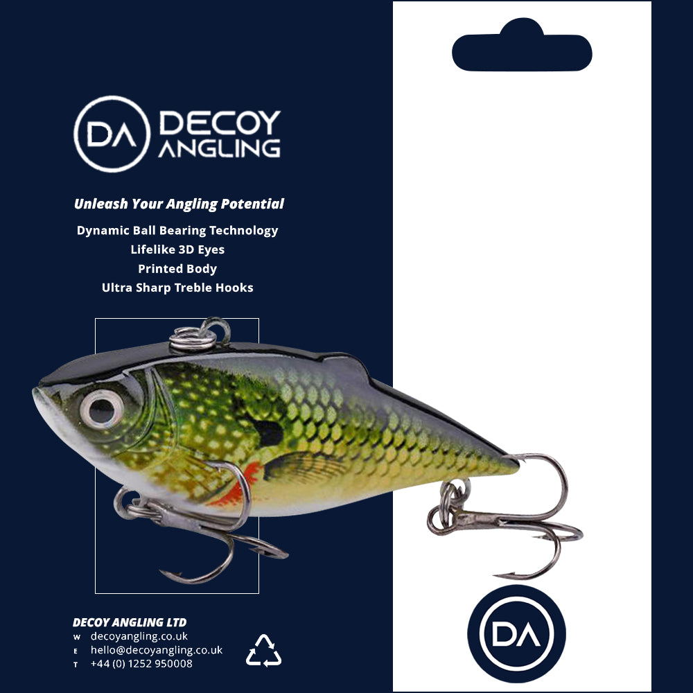 Small Smallmouth Bass Swimbait Sinking Lure (64mm) - 3 Pack - Decoy Angling