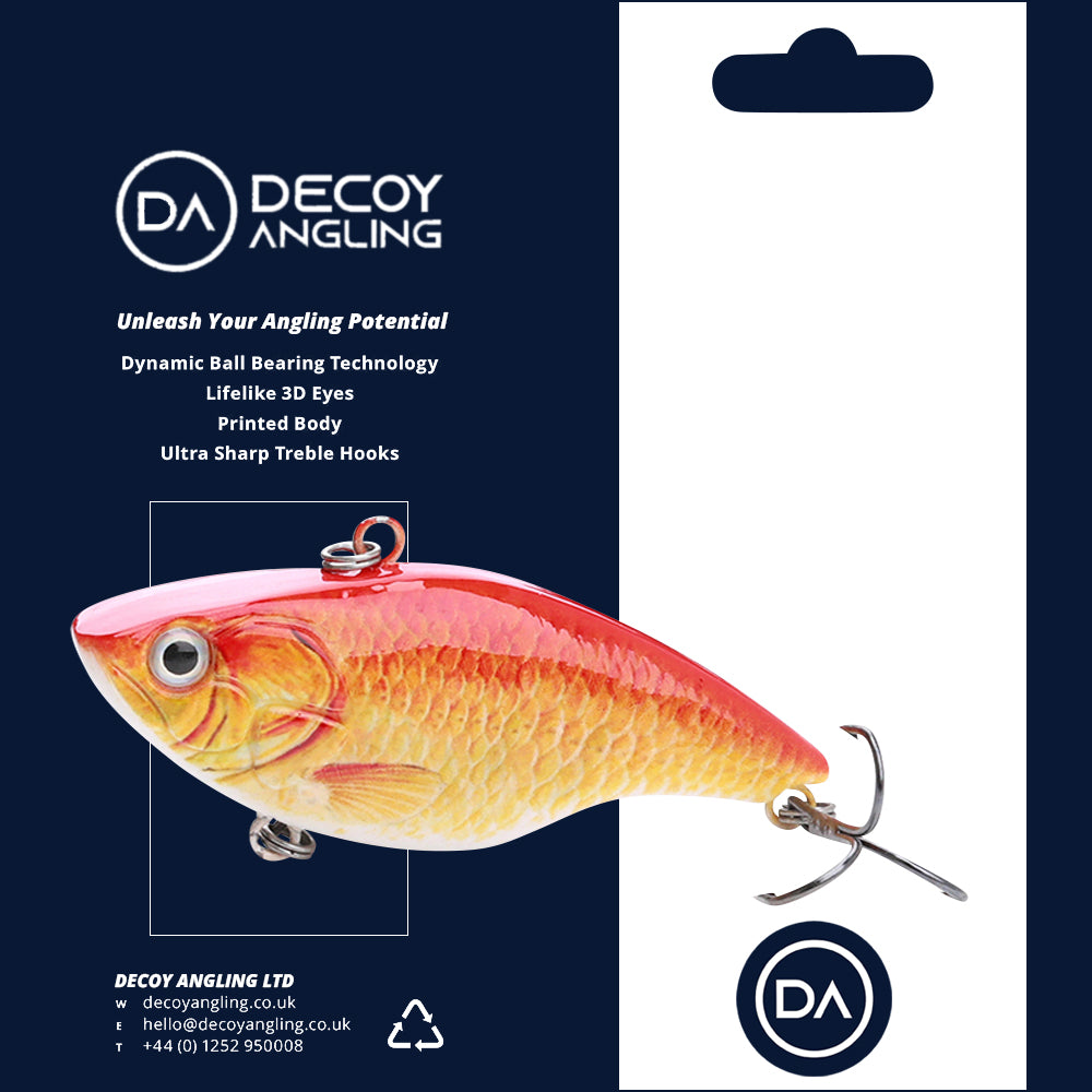 Large Goldfish Swimbait Sinking Lure (70mm) - Decoy Angling