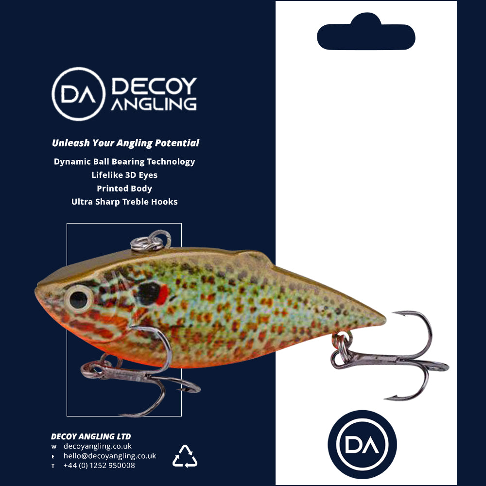 Small Pumpkin Seed Swimbait Sinking Lure (64mm) - 3 Pack - Decoy Angling