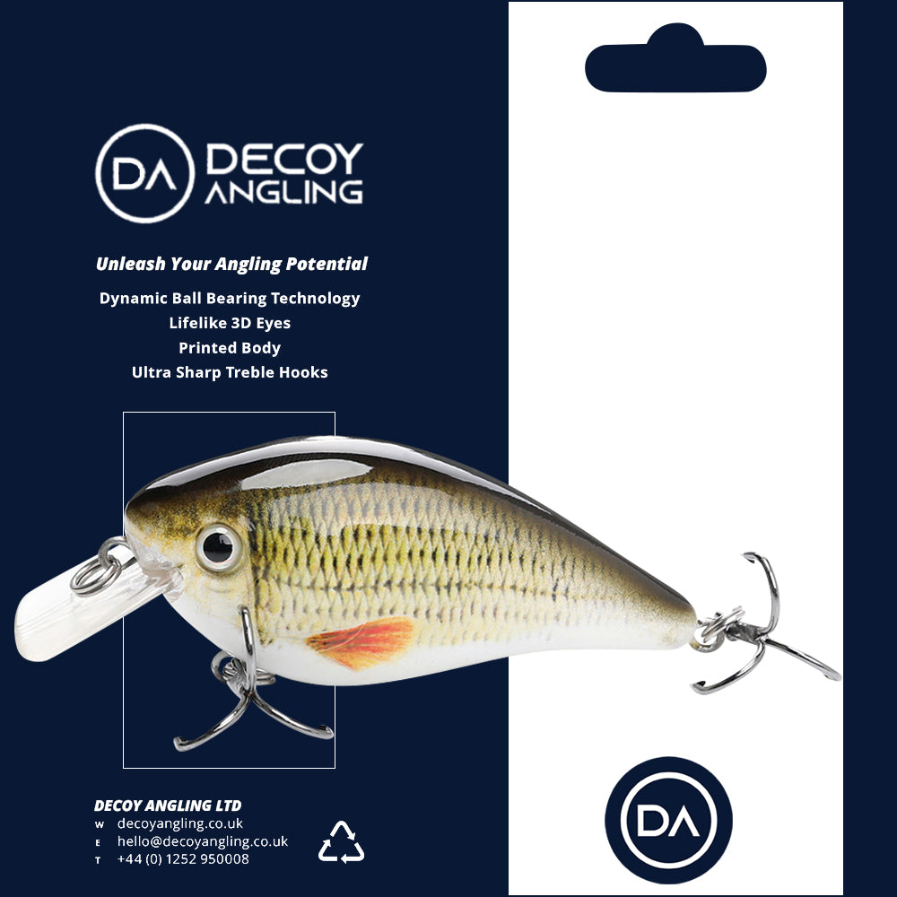 Medium Rudd Crankbait Floating Lure (75mm) - Decoy Angling