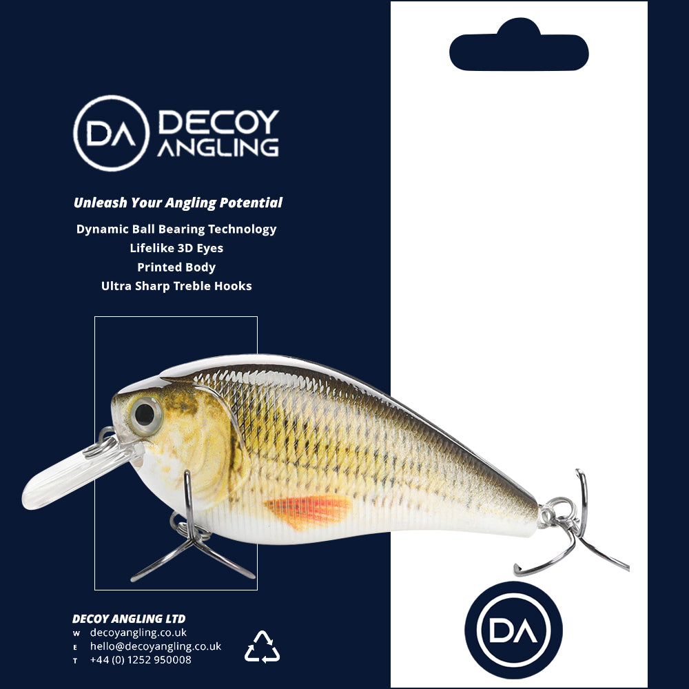 Large Rudd Crankbait Floating Lure (82mm) - Decoy Angling