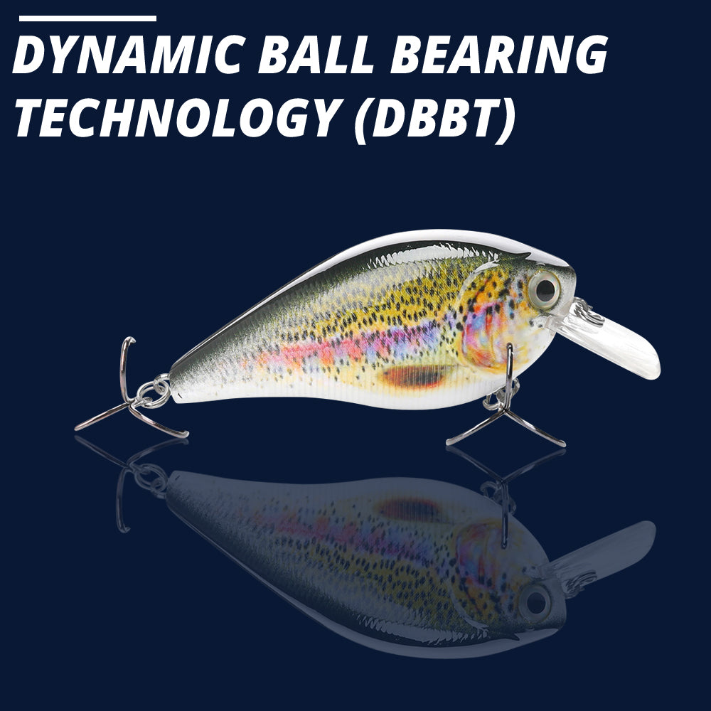 Large Rainbow Trout Crankbait Floating Lure (82mm) - 3 Pack - Decoy Angling