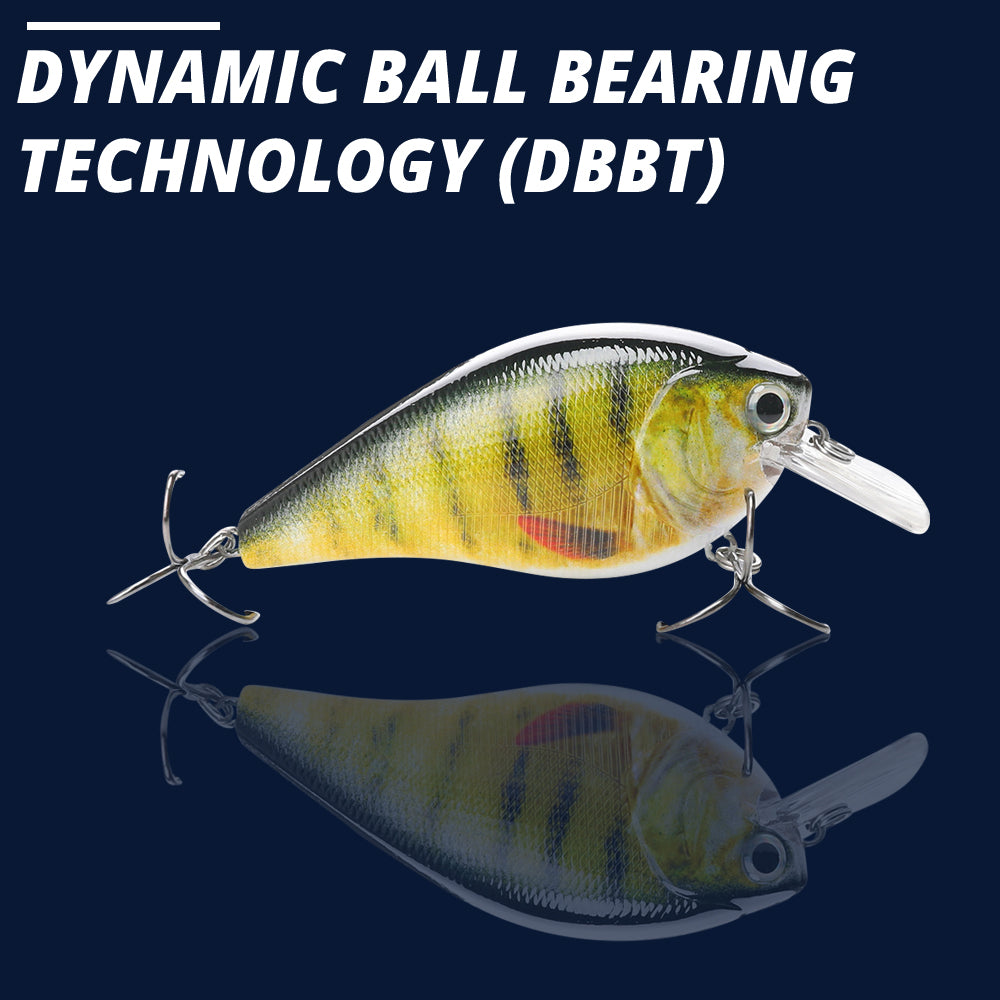 Large Perch Crankbait Floating Lure (82mm) - 3 Pack - Decoy Angling