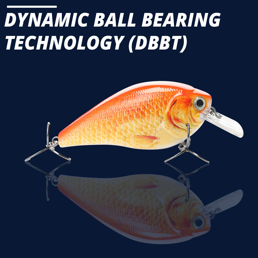 Large Goldfish Crankbait Floating Lure (82mm) - 3 Pack - Decoy Angling