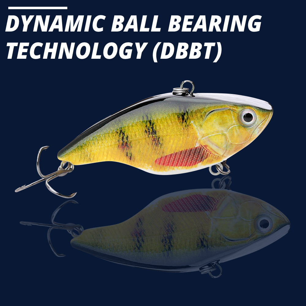 Large Perch Swimbait Sinking Lure (70mm) - 3 Pack - Decoy Angling