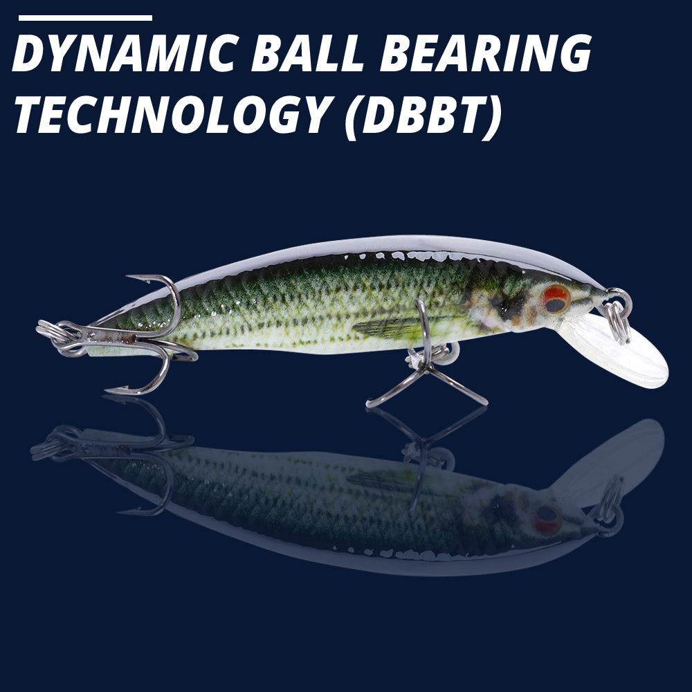 Small Bass Crankbait Floating Lure (50mm) - 3 Pack - Decoy Angling