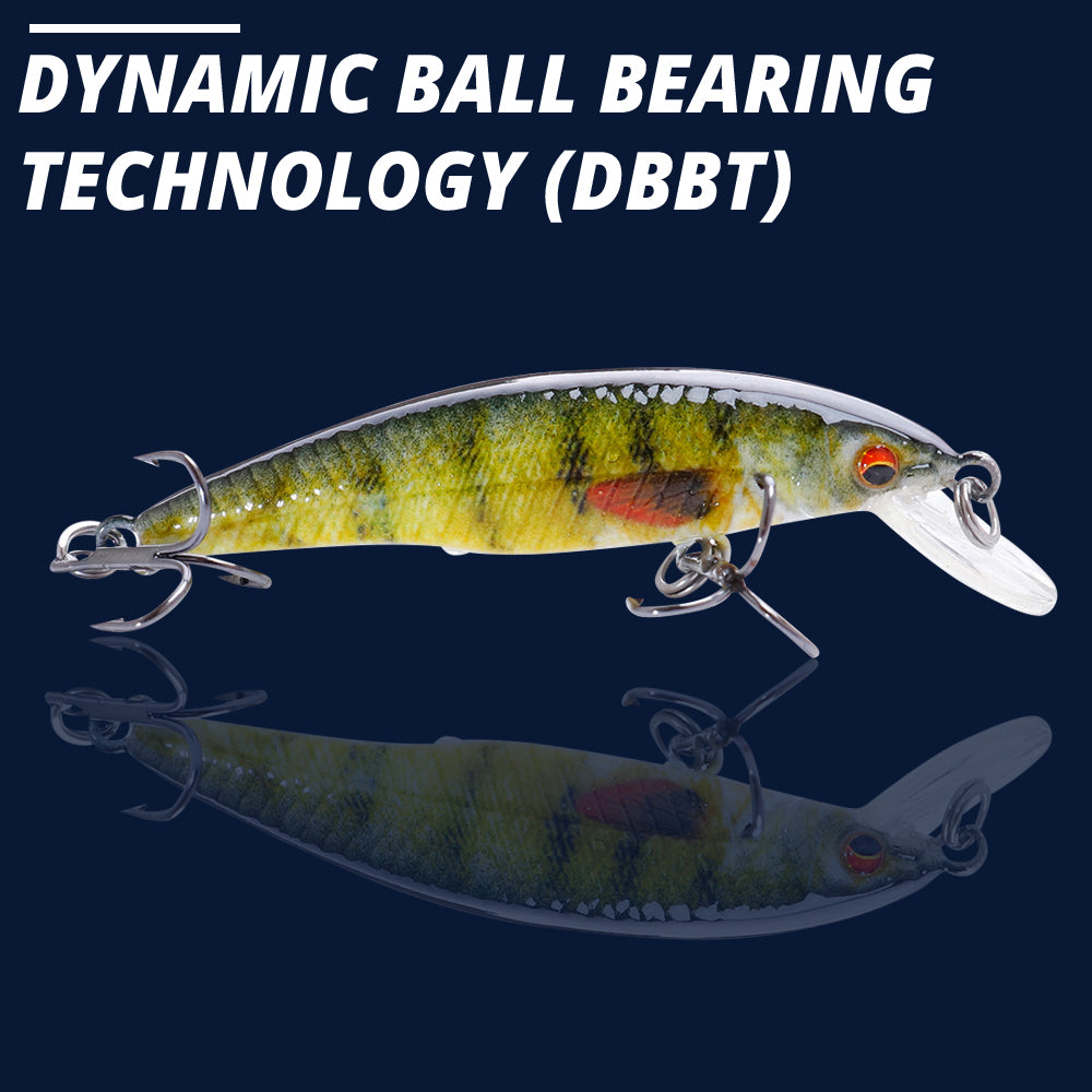 Small Perch Crankbait Floating Lure (50mm) - Decoy Angling