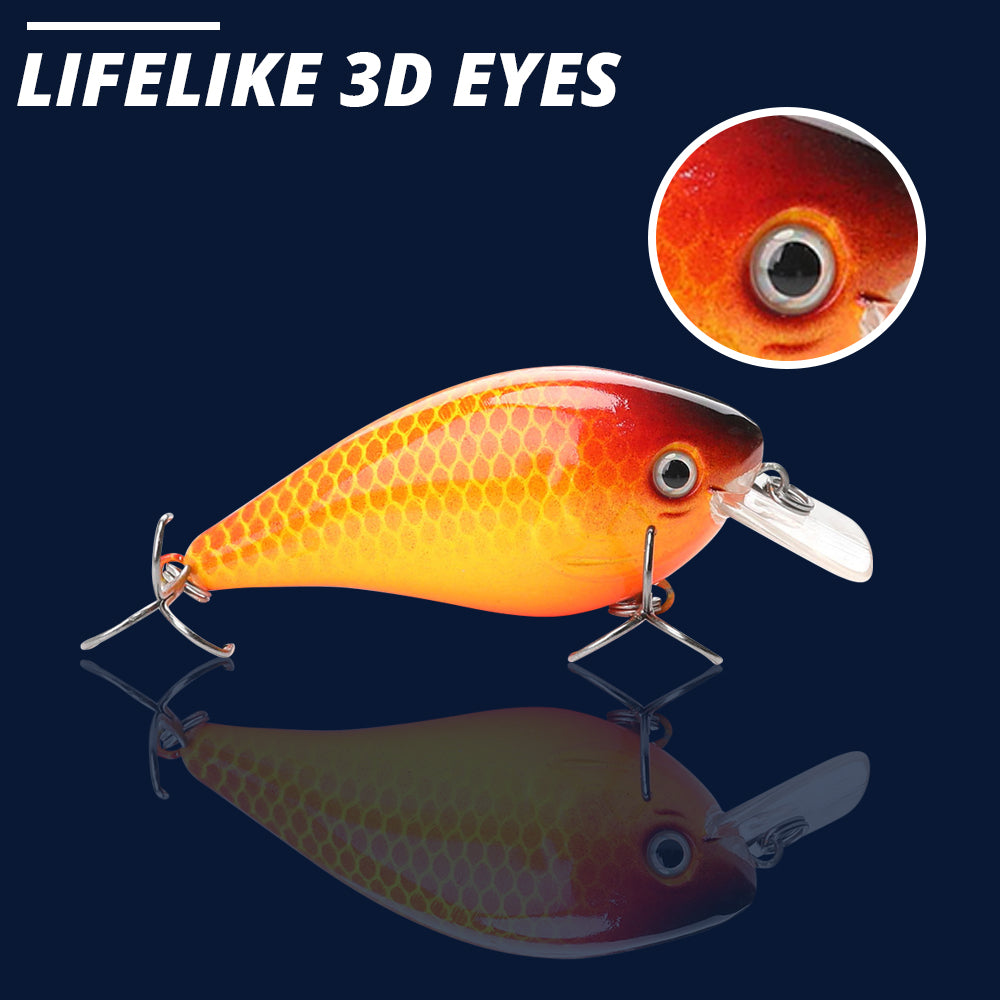 Large Koi Crankbait Floating Lure (82mm) - 3 Pack - Decoy Angling