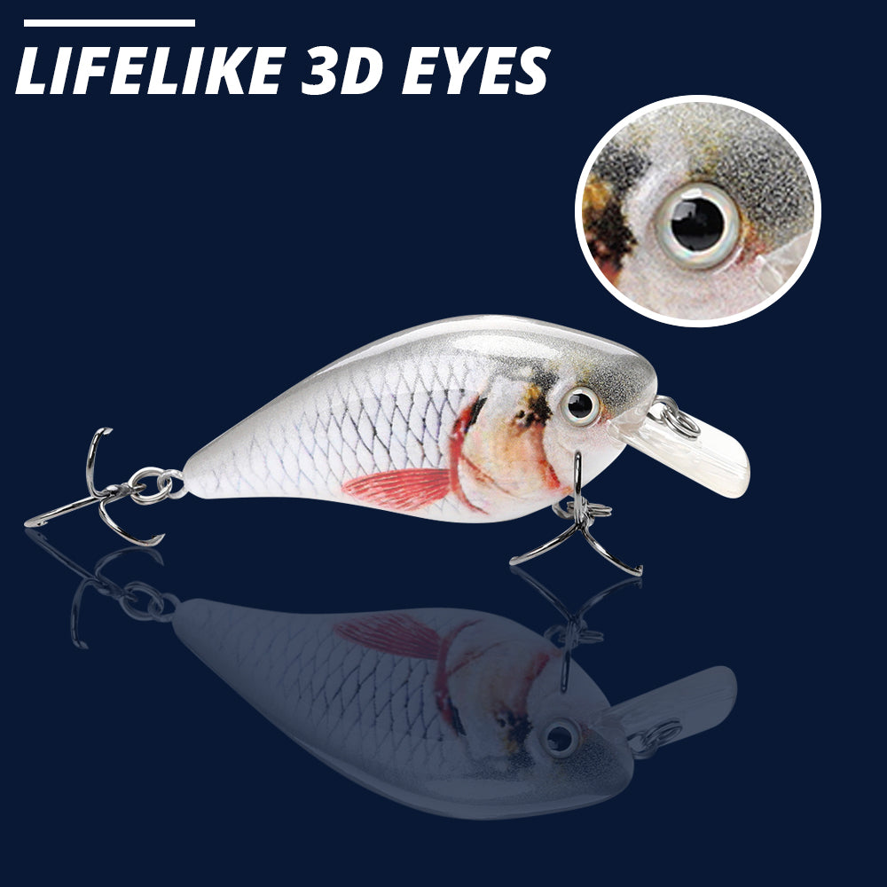 Medium Roach Crankbait Floating Lure (75mm) - Decoy Angling