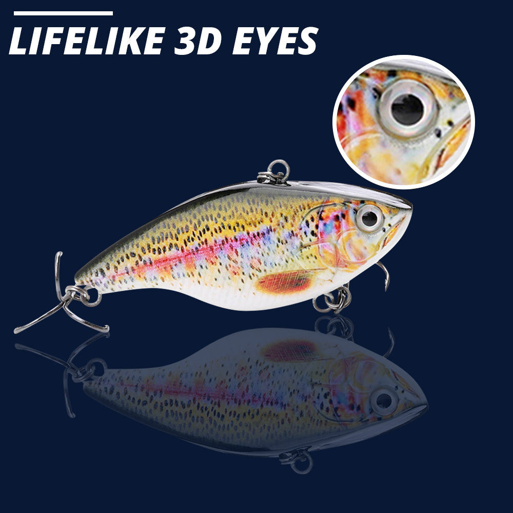 Large Rainbow Trout Swimbait Sinking Lure (70mm) - Decoy Angling
