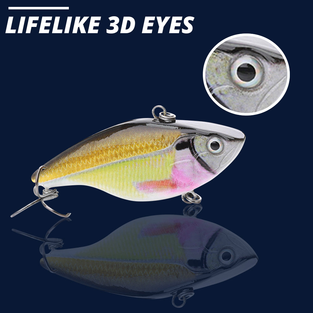 Large Rainbow Swimbait Sinking Lure (70mm) - Decoy Angling