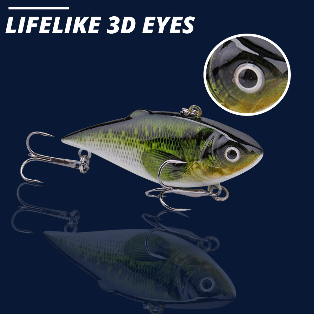 Small Bass Swimbait Sinking Lure (64mm) - 3 Pack - Decoy Angling