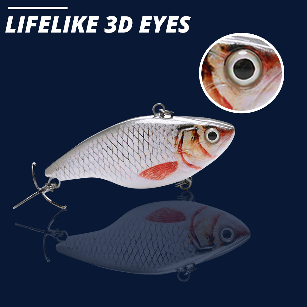 Large Roach Swimbait Sinking Lure (70mm) - 3 Pack - Decoy Angling