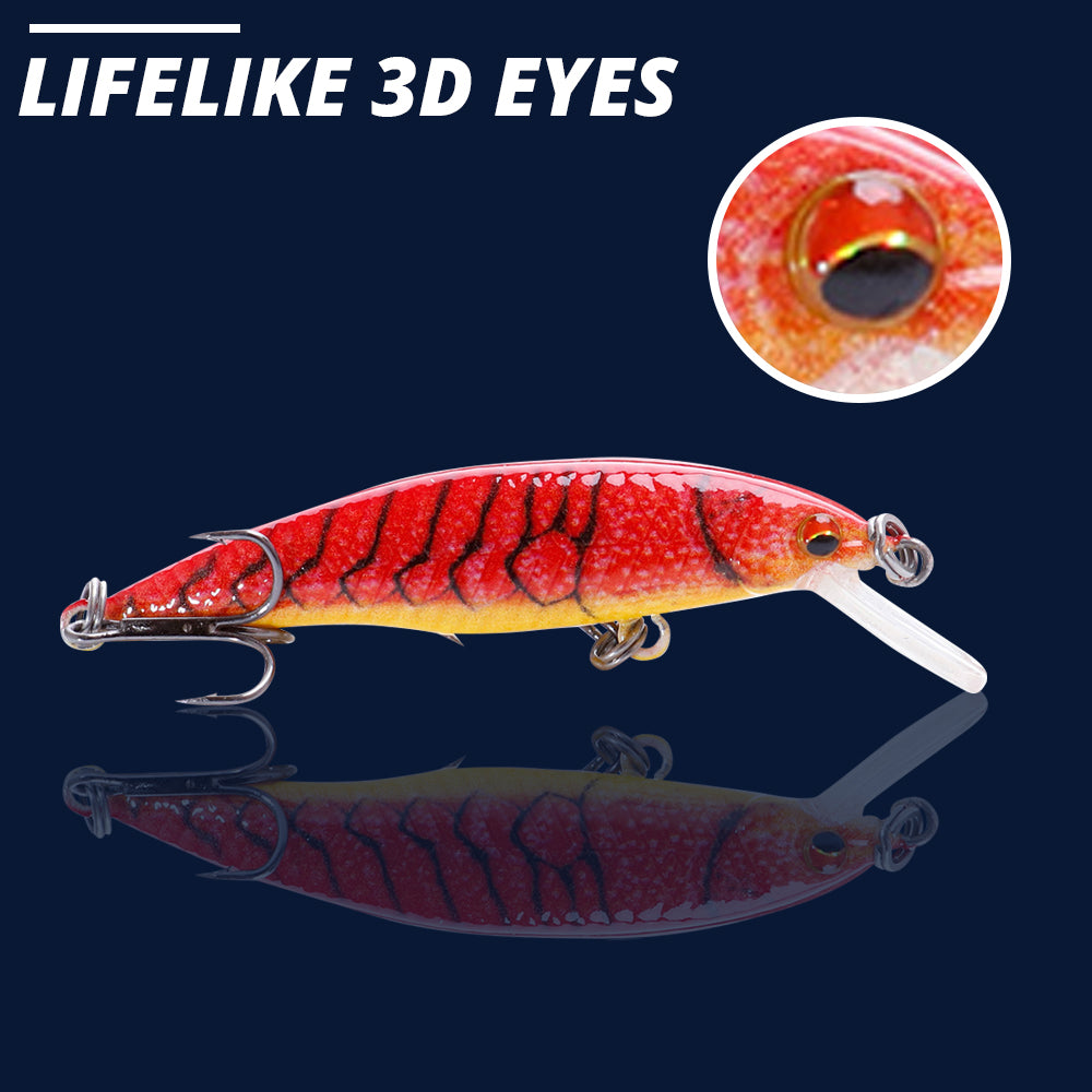 Small Hot Cray Crankbait Floating Lure (50mm) - Decoy Angling