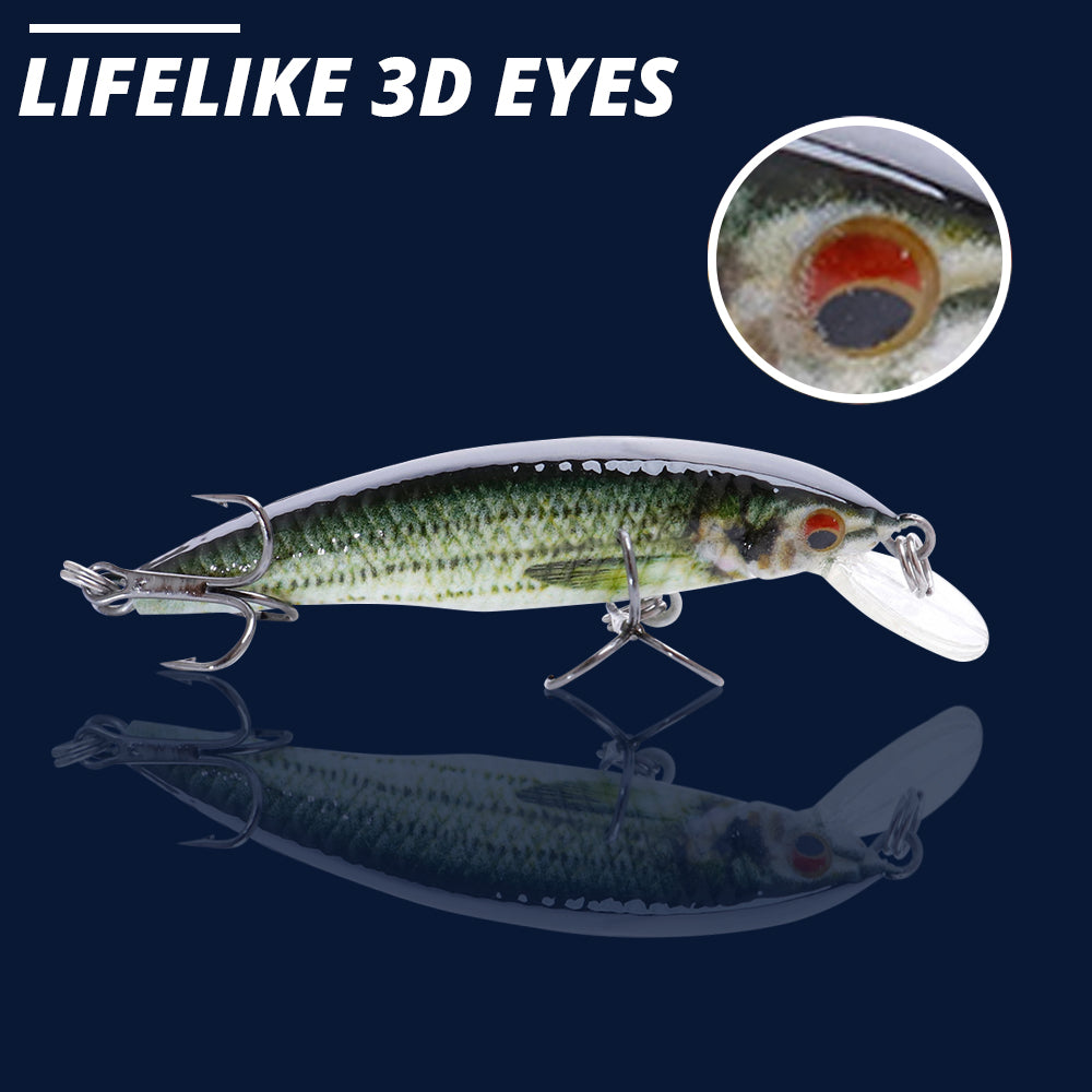Small Bass Crankbait Floating Lure (50mm) - Decoy Angling