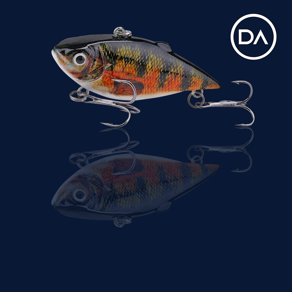 Small Deep Perch Swimbait Sinking Lure (64mm) - Decoy Angling