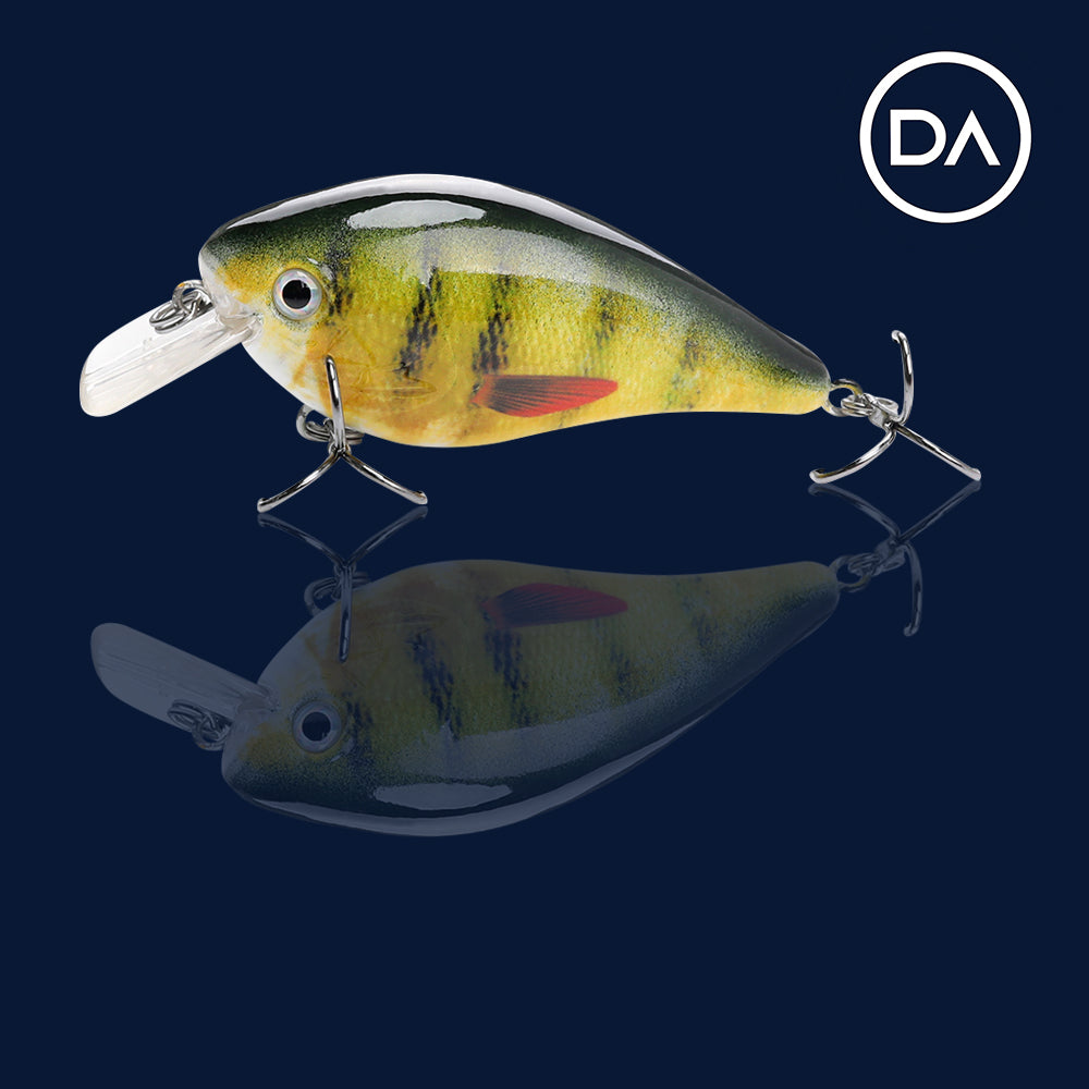 Medium Perch Crankbait Floating Lure (75mm) - Decoy Angling