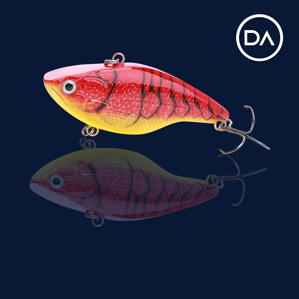Large Hot Cray Swimbait Sinking Lure (70mm) - Decoy Angling