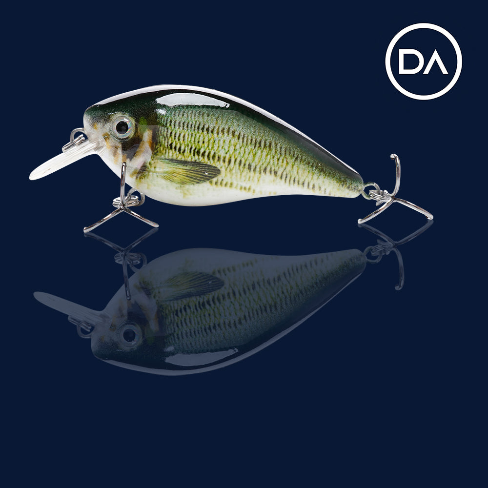 Medium Bass Crankbait Floating Lure (75mm) - Decoy Angling