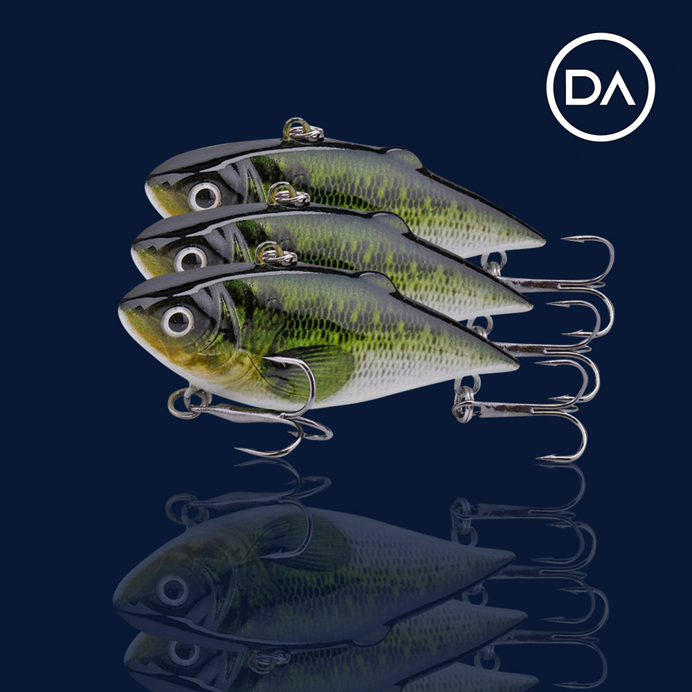 Small Bass Swimbait Sinking Lure (64mm) - 3 Pack - Decoy Angling
