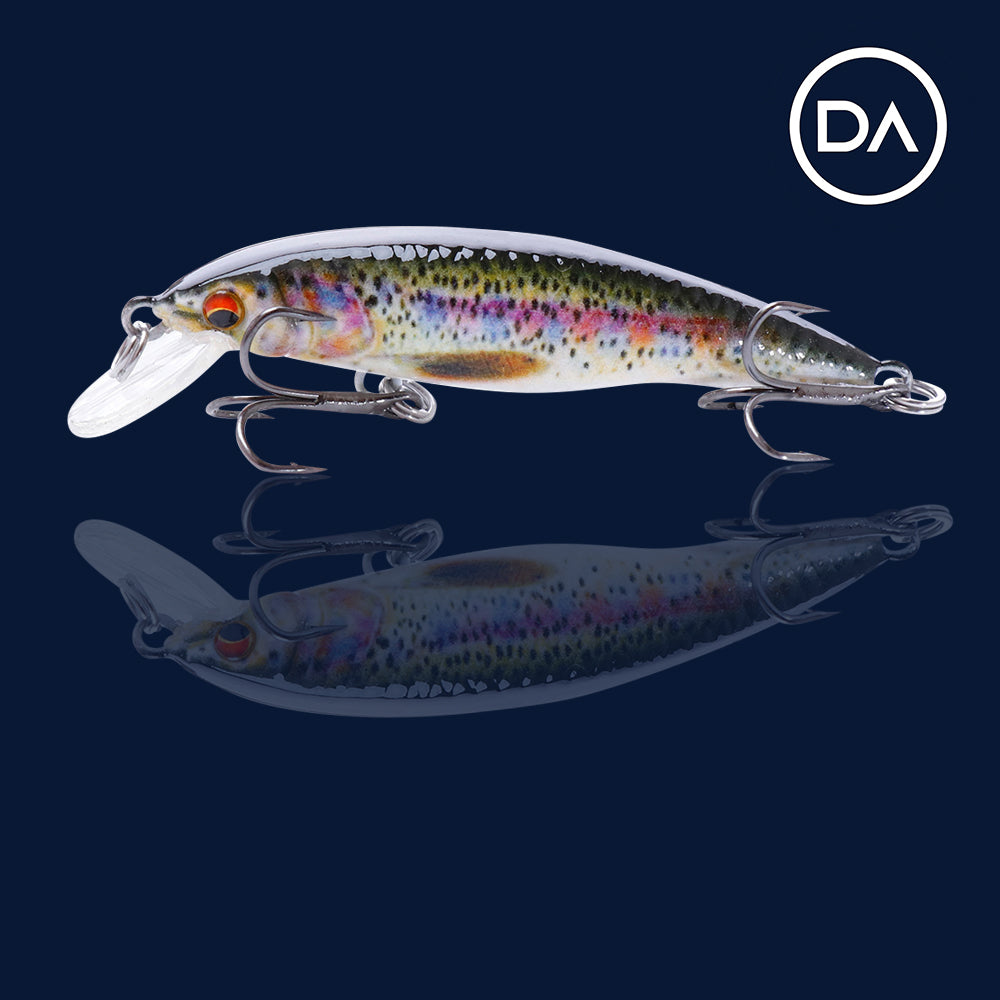 Small Rainbow Trout Crankbait Floating Lure (50mm) - Decoy Angling