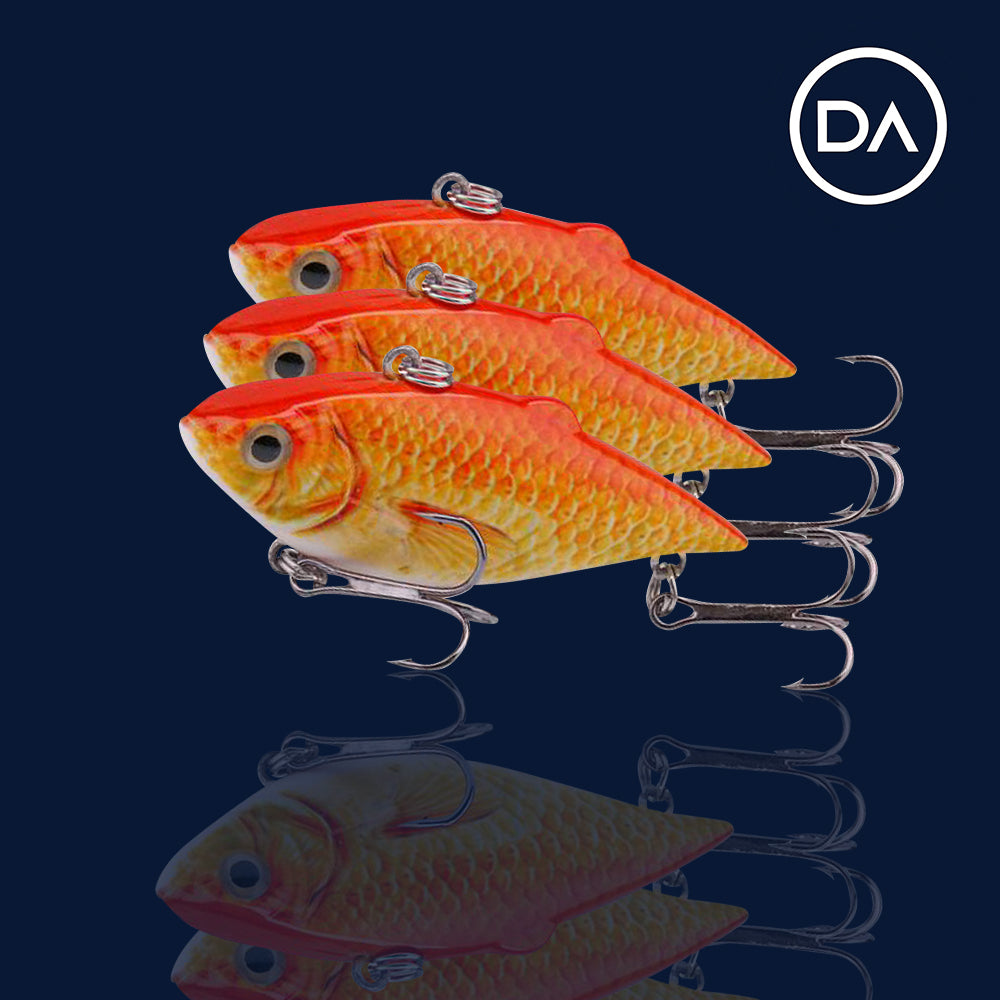 Small Goldfish Swimbait Sinking Lure (64mm) - 3 Pack - Decoy Angling