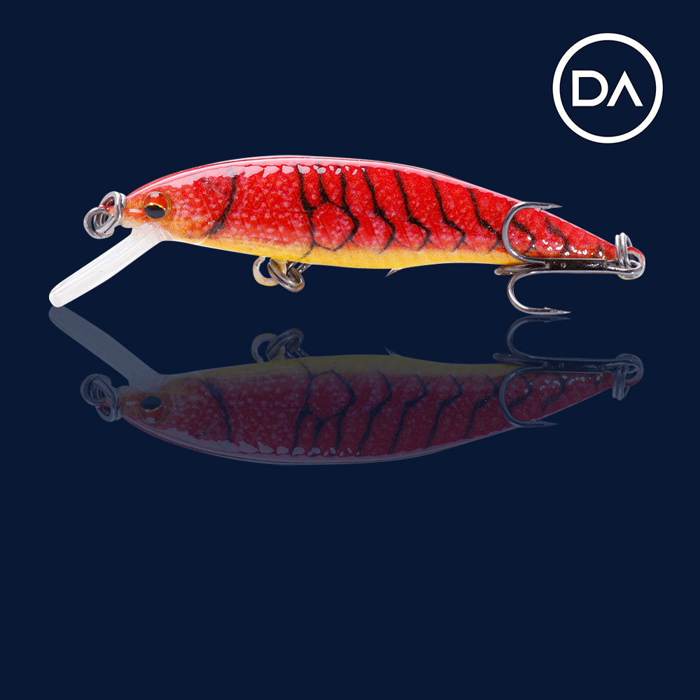 Small Hot Cray Crankbait Floating Lure (50mm) - Decoy Angling
