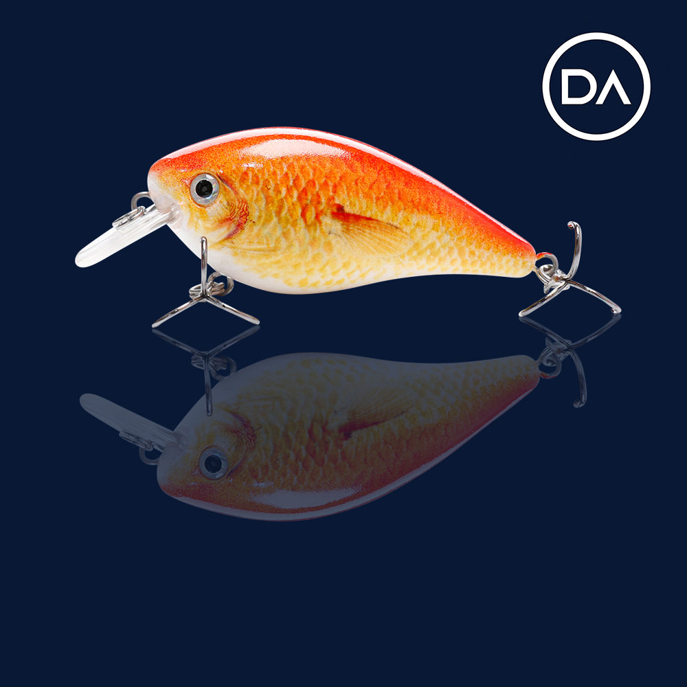 Medium Goldfish Crankbait Floating Lure (75mm) - Decoy Angling