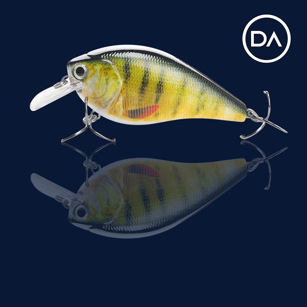 Large Perch Crankbait Floating Lure (82mm) - Decoy Angling
