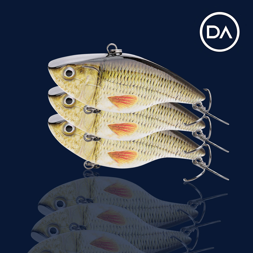 Large Rudd Swimbait Sinking Lure (70mm) - 3 Pack - Decoy Angling