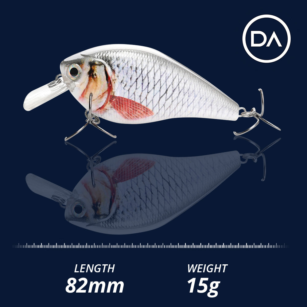 Large Roach Crankbait Floating Lure (82mm) - Decoy Angling