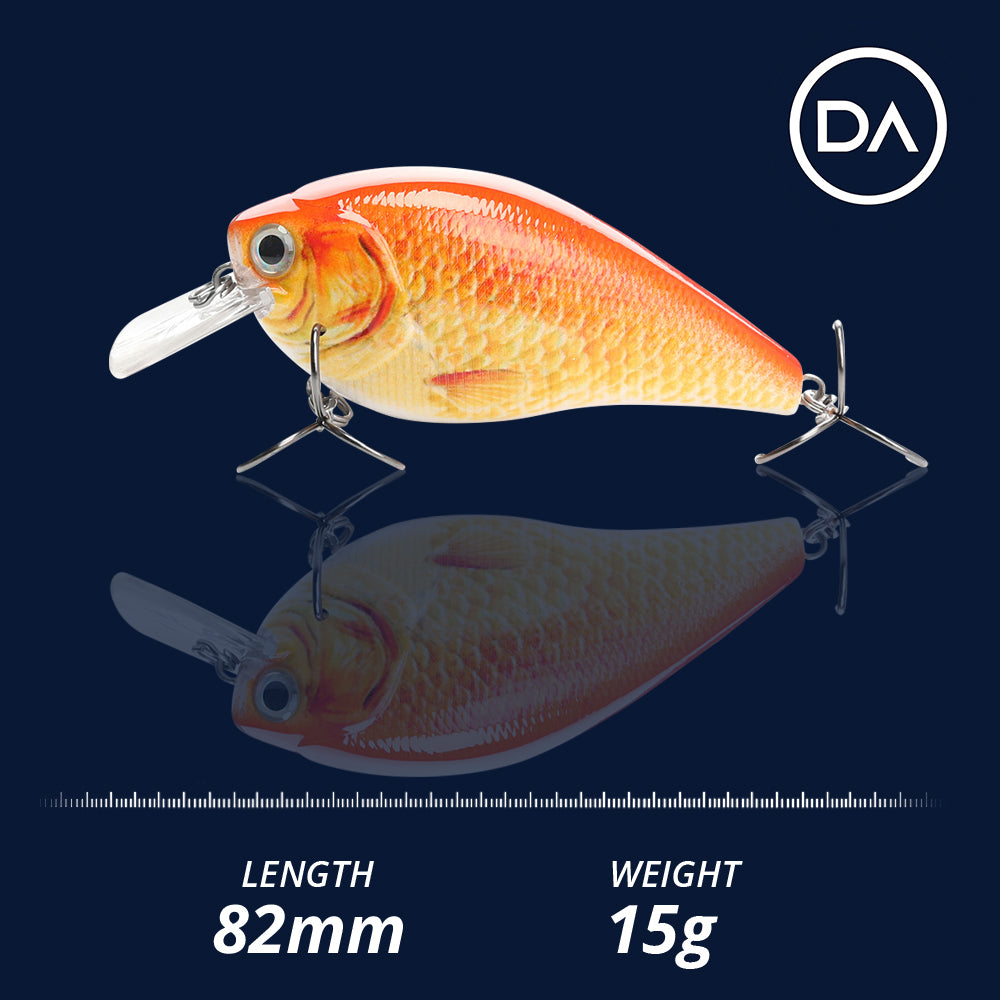 Large Goldfish Crankbait Floating Lure (82mm) - Decoy Angling