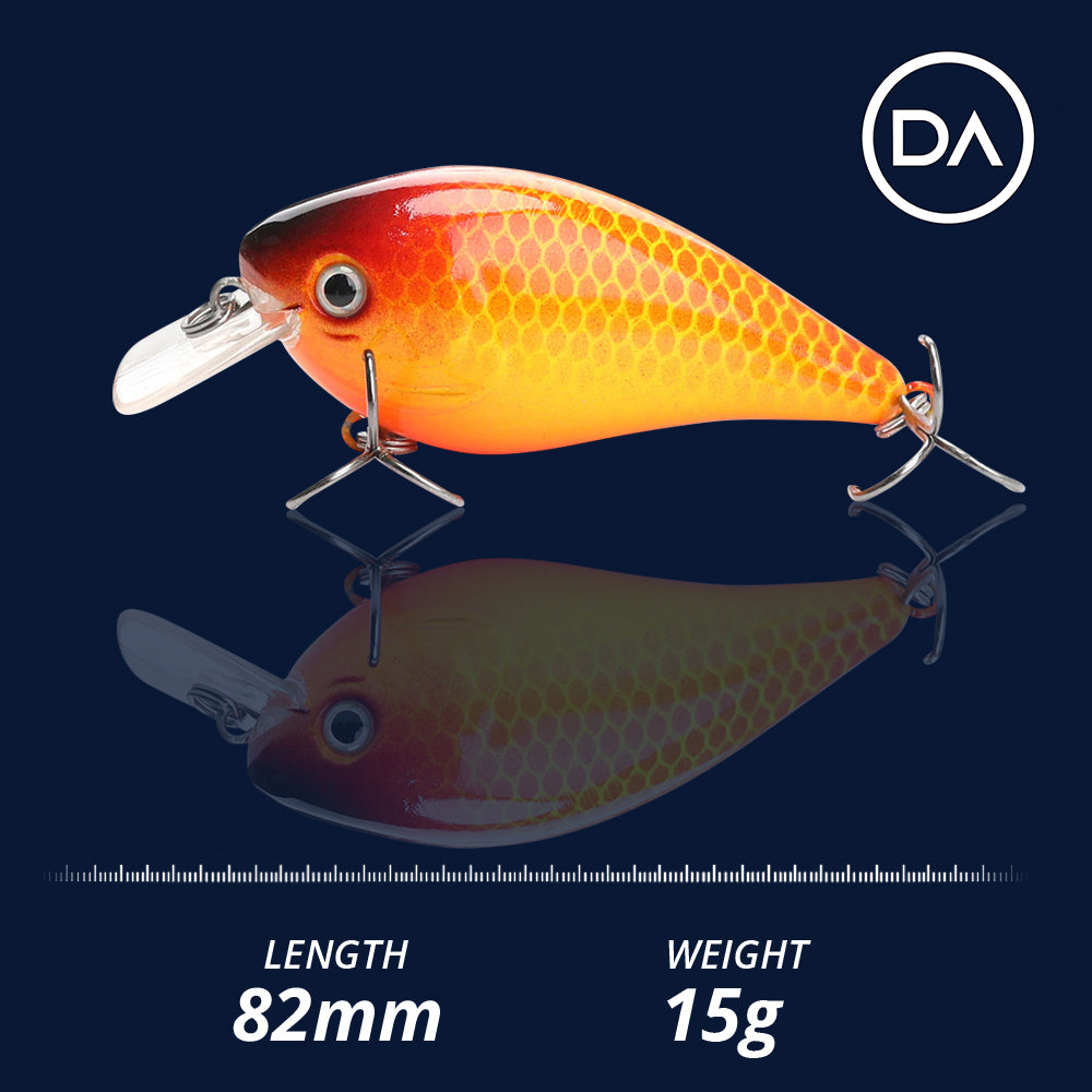 Large Koi Crankbait Floating Lure (82mm) - Decoy Angling