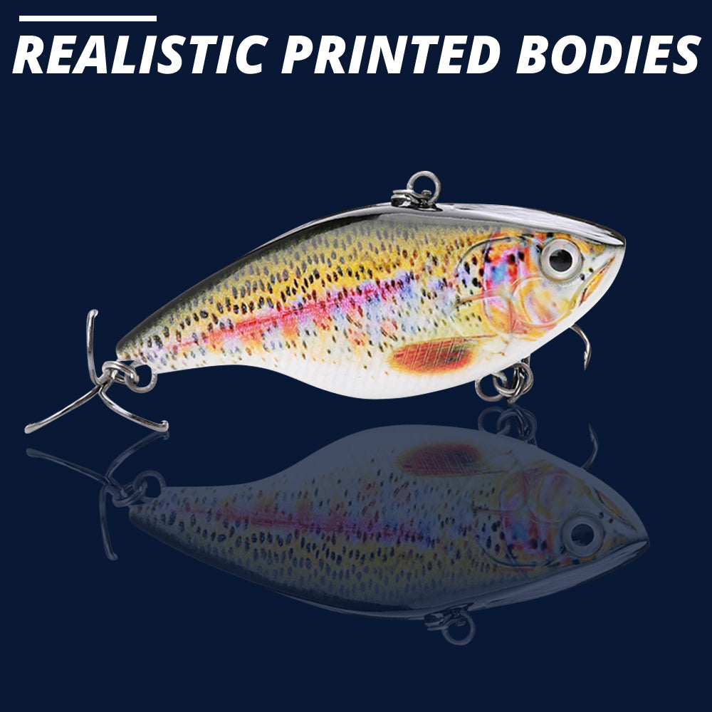 Large Rainbow Trout Swimbait Sinking Lure (70mm) - Decoy Angling