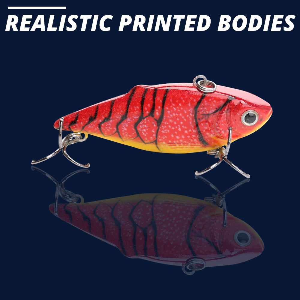 Small Hot Cray Swimbait Sinking Lure (64mm) - 3 Pack - Decoy Angling