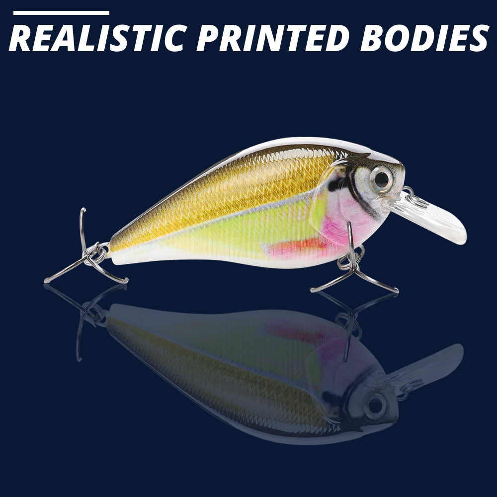 Large Rainbow Crankbait Floating Lure (82mm) - Decoy Angling