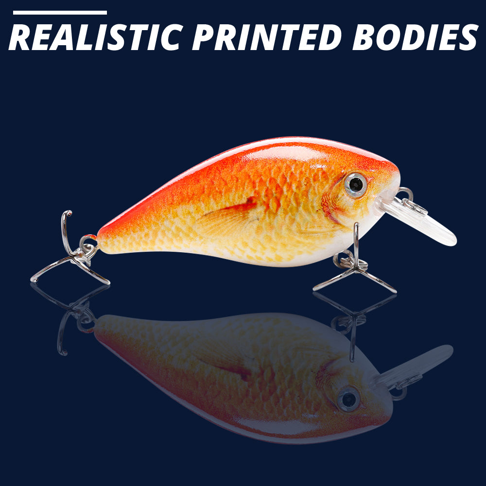 Medium Goldfish Crankbait Floating Lure (75mm) - Decoy Angling