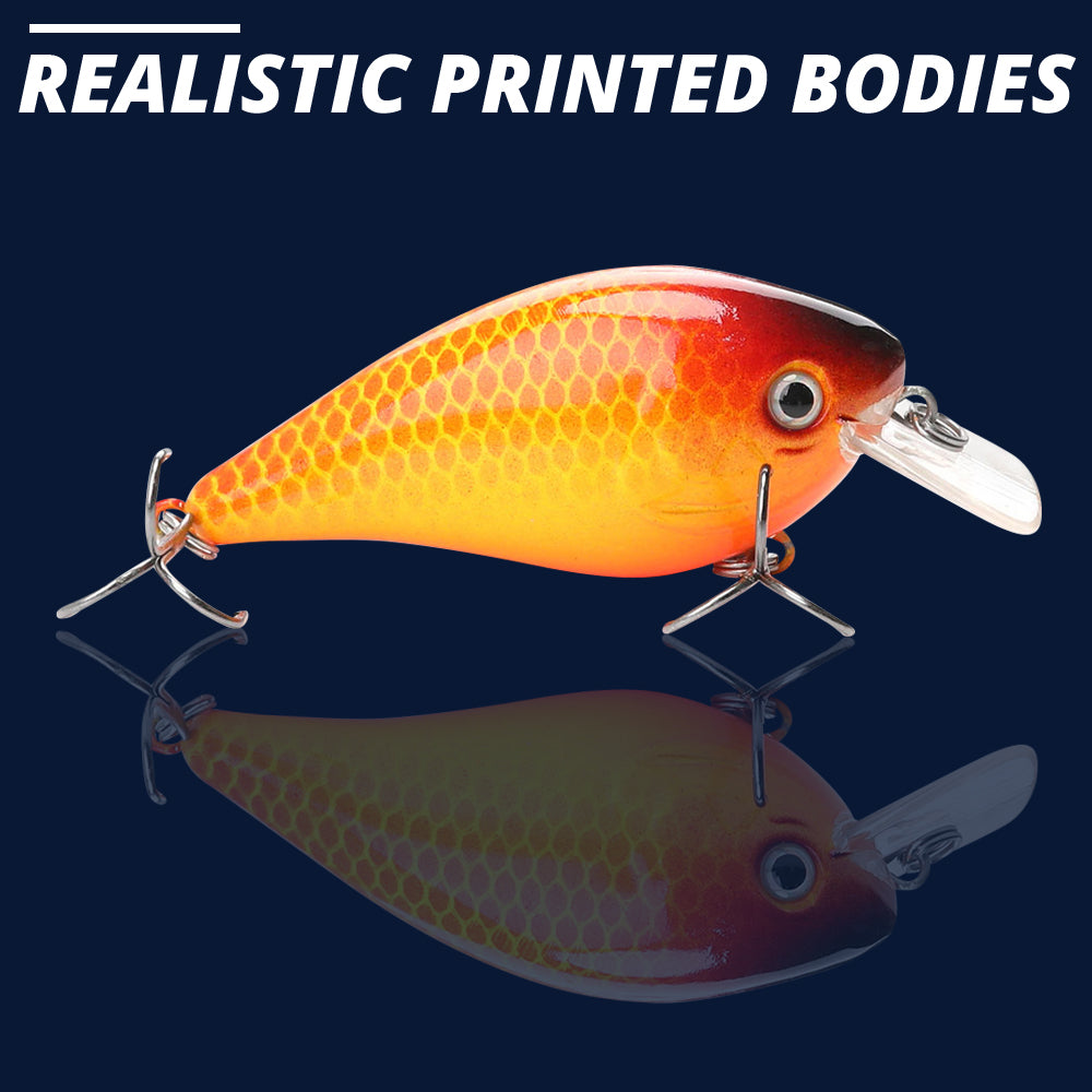 Large Koi Crankbait Floating Lure (82mm) - 3 Pack - Decoy Angling