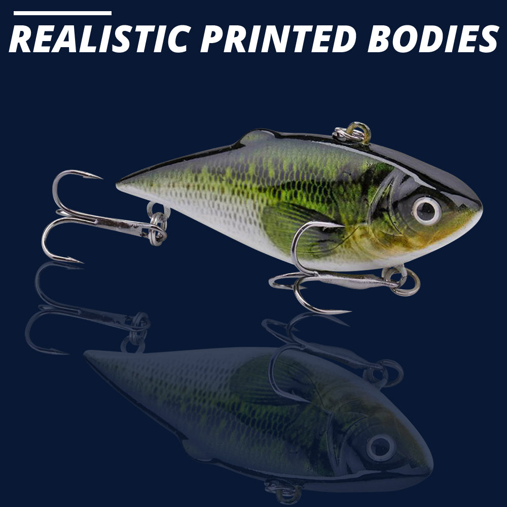 Small Bass Swimbait Sinking Lure (64mm) - 3 Pack - Decoy Angling