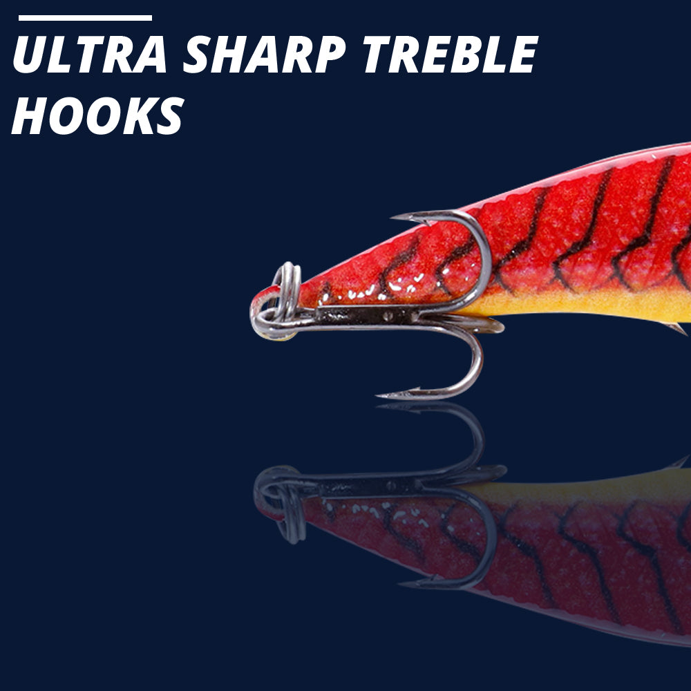 Small Hot Cray Crankbait Floating Lure (50mm) - Decoy Angling