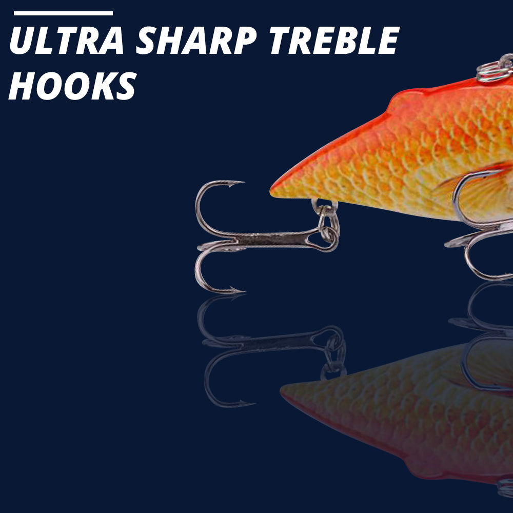 Small Goldfish Swimbait Sinking Lure (64mm) - 3 Pack - Decoy Angling