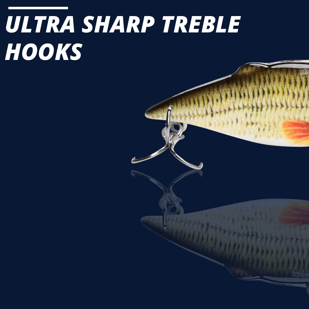 Small Rudd Swimbait Sinking Lure (64mm) - Decoy Angling