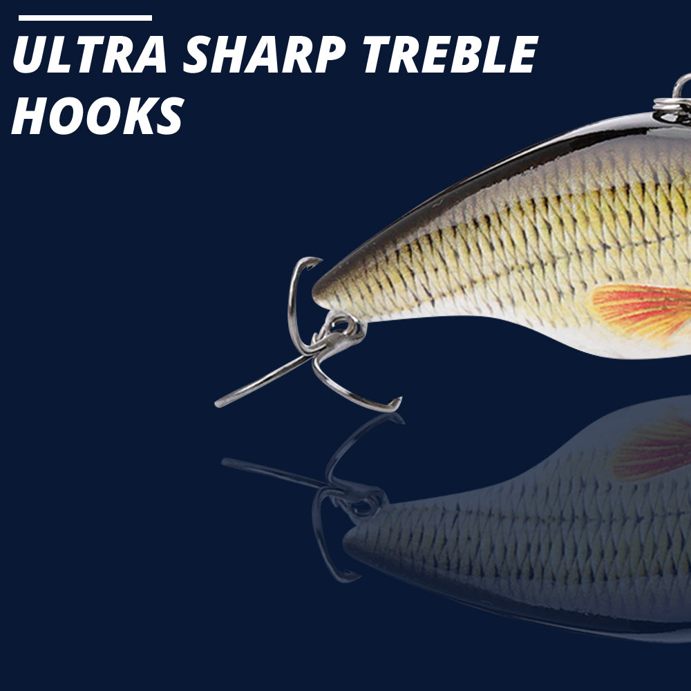 Large Rudd Swimbait Sinking Lure (70mm) - 3 Pack - Decoy Angling