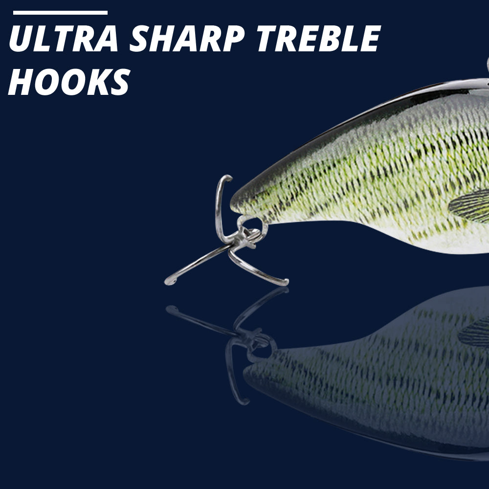 Large Bass Swimbait Sinking Lure (70mm) - Decoy Angling