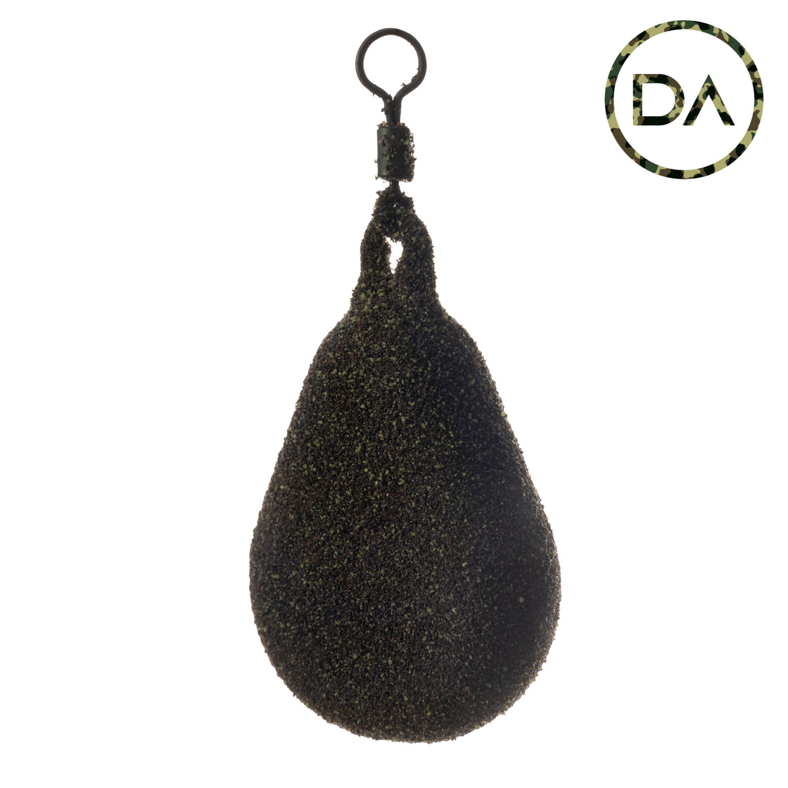 Textured Flat Pear Swivel Lead - Decoy Angling