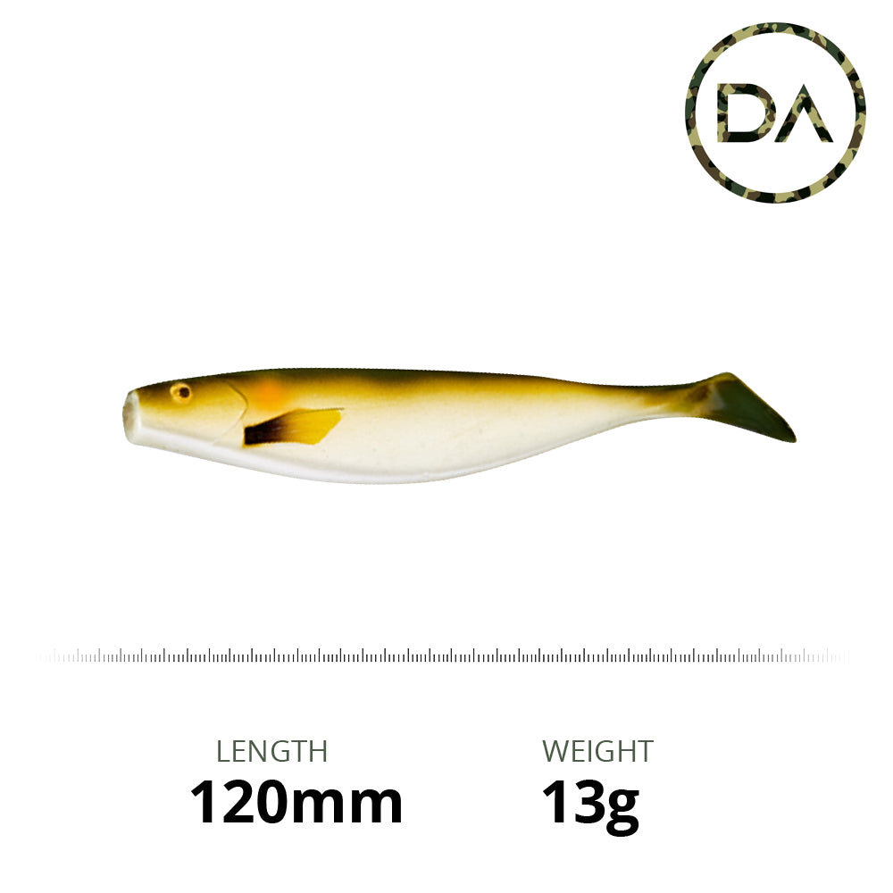 Decoy Angling - Zander Soft Plastic Shad Lure (120mm)