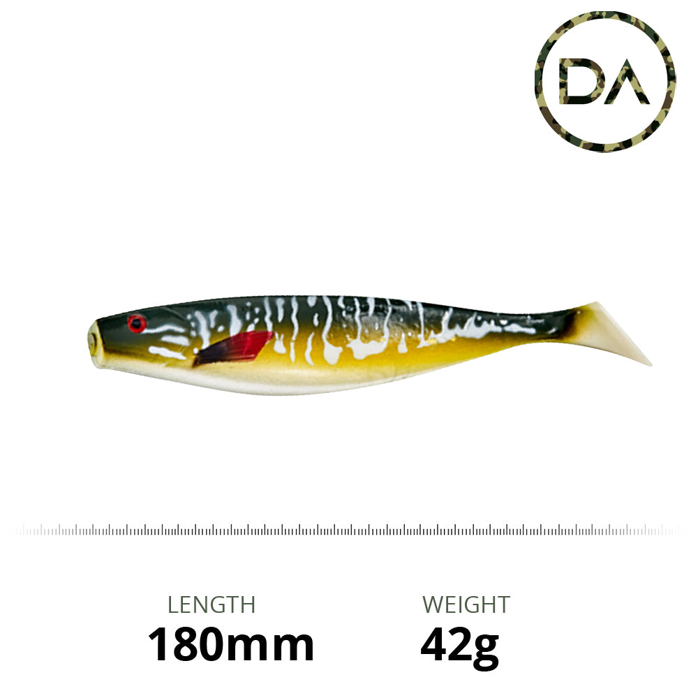 Decoy Angling - Pike Soft Plastic Shad Lure (180mm)