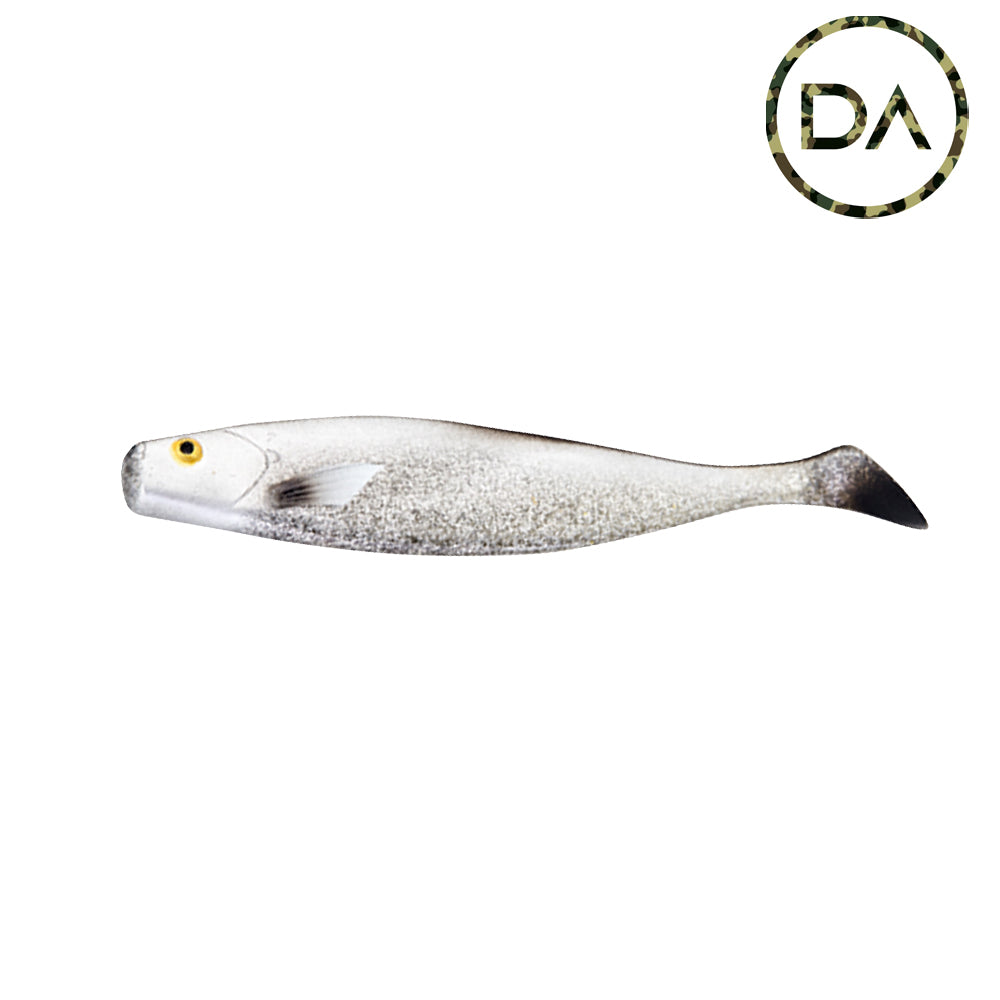 Decoy Angling - Silver Shadow Soft Plastic Shad Lure (180mm)