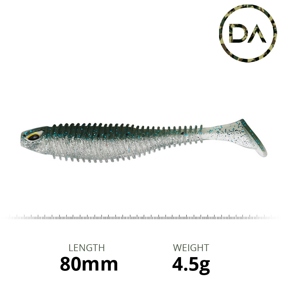 Decoy Angling - Midnight Soft Plastic VIB Critter Lure (80mm)